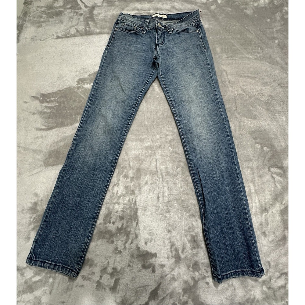 Flying Monkey Straight Leg Jeans Women's Size 3 27x29 Medium Wash 5 Pocket EUC